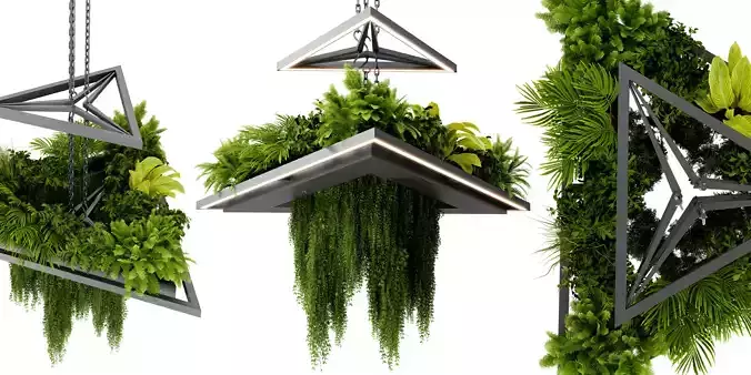  Collection plant vol 517 - blender model  3D model