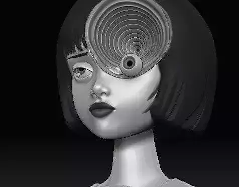 Uzumaki Junji Ito 3d print model 3D print model