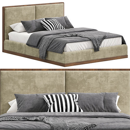  Bed Dorsey by Neopoliscasa 3D model