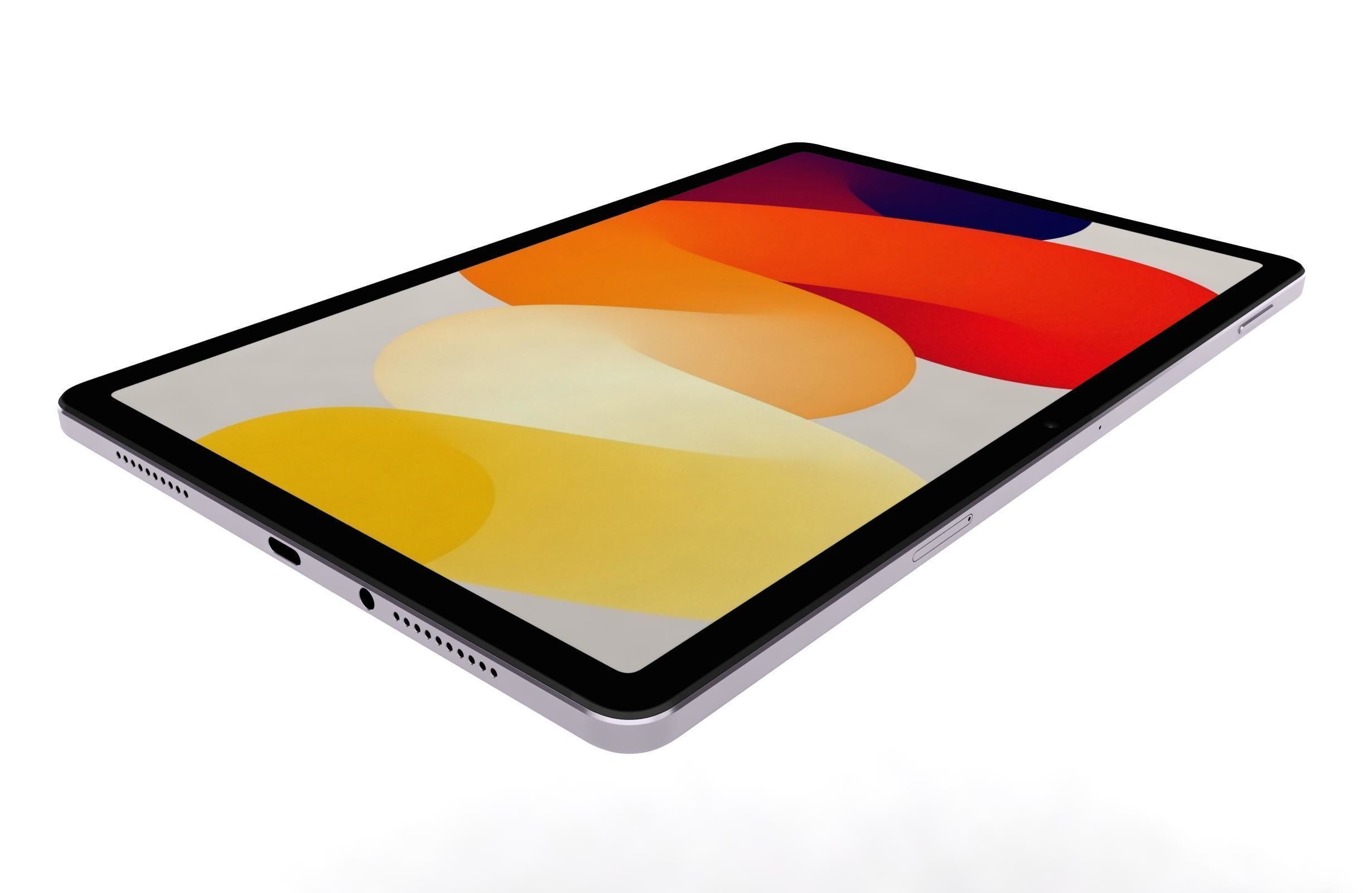 Xiaomi Redmi Pad SE Pink 3D model_13