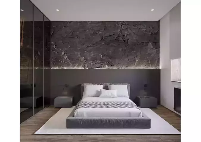 Minimlistic bedroom