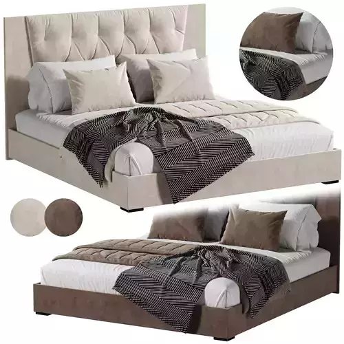 Mont Blanc bed by neopoliscasa