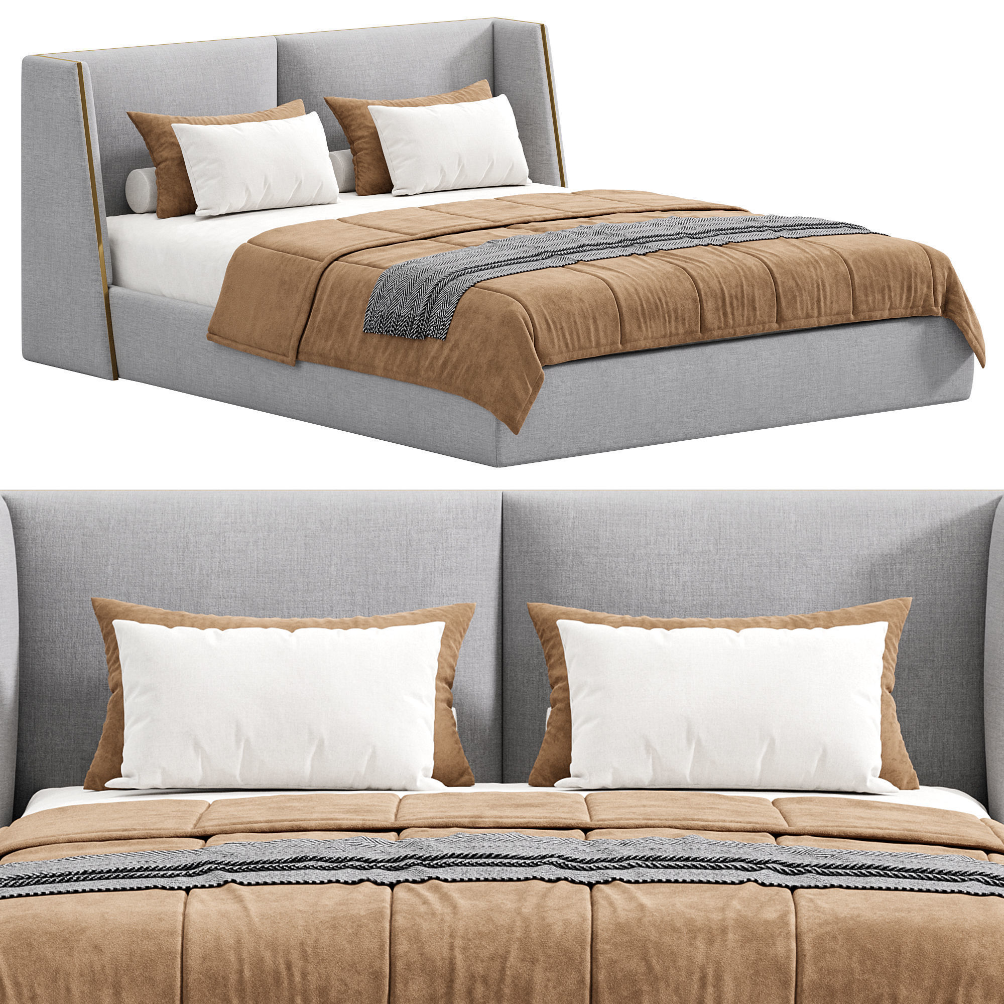 Medusa II Bed by PRADDY 3D model_1