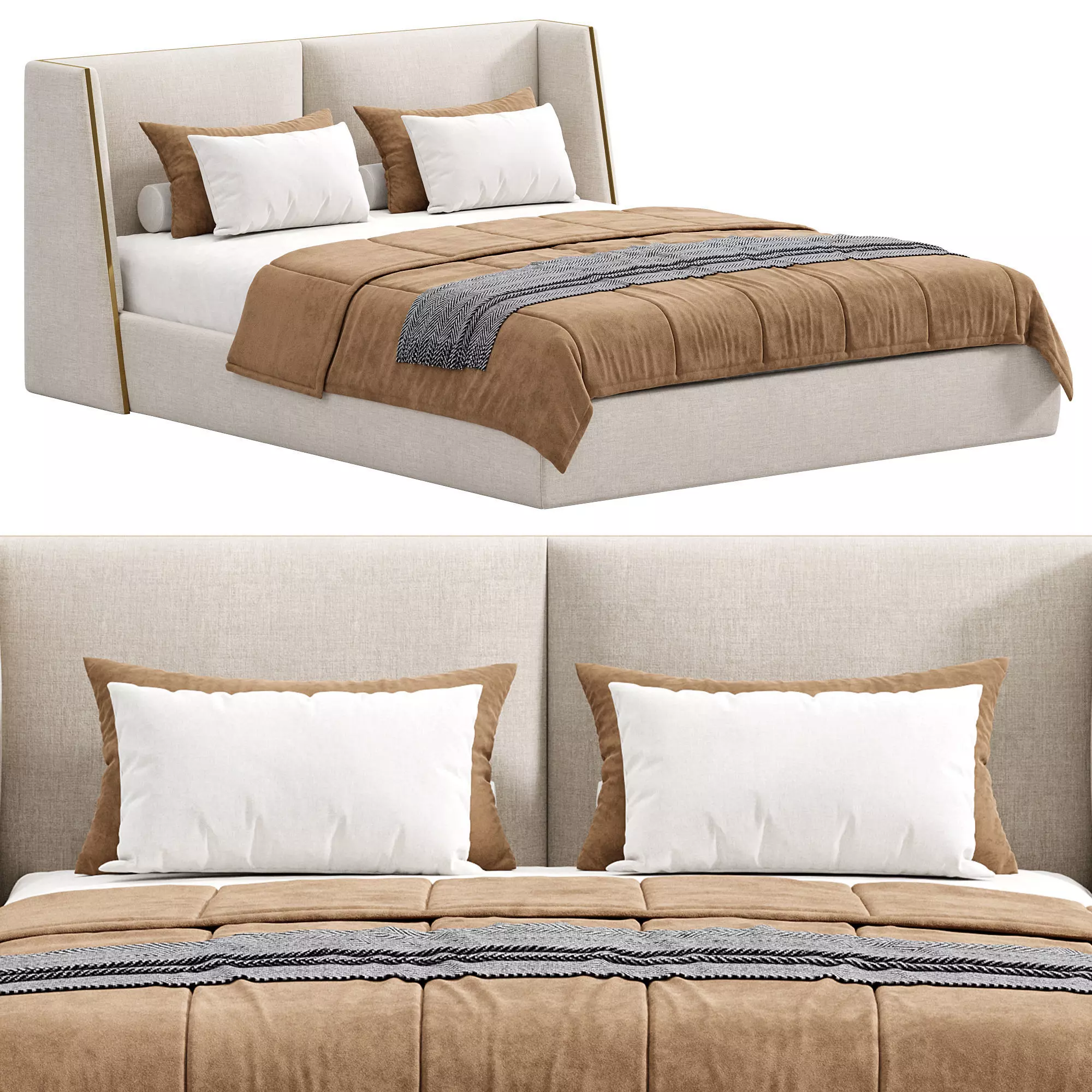 Medusa II Bed by PRADDY 3D model_0