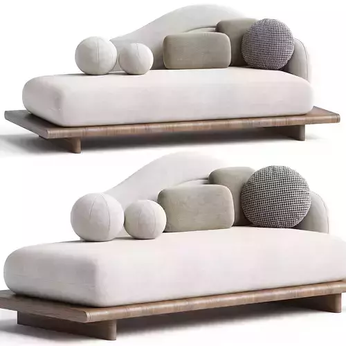 Mousse Daybed 3D MODEL 