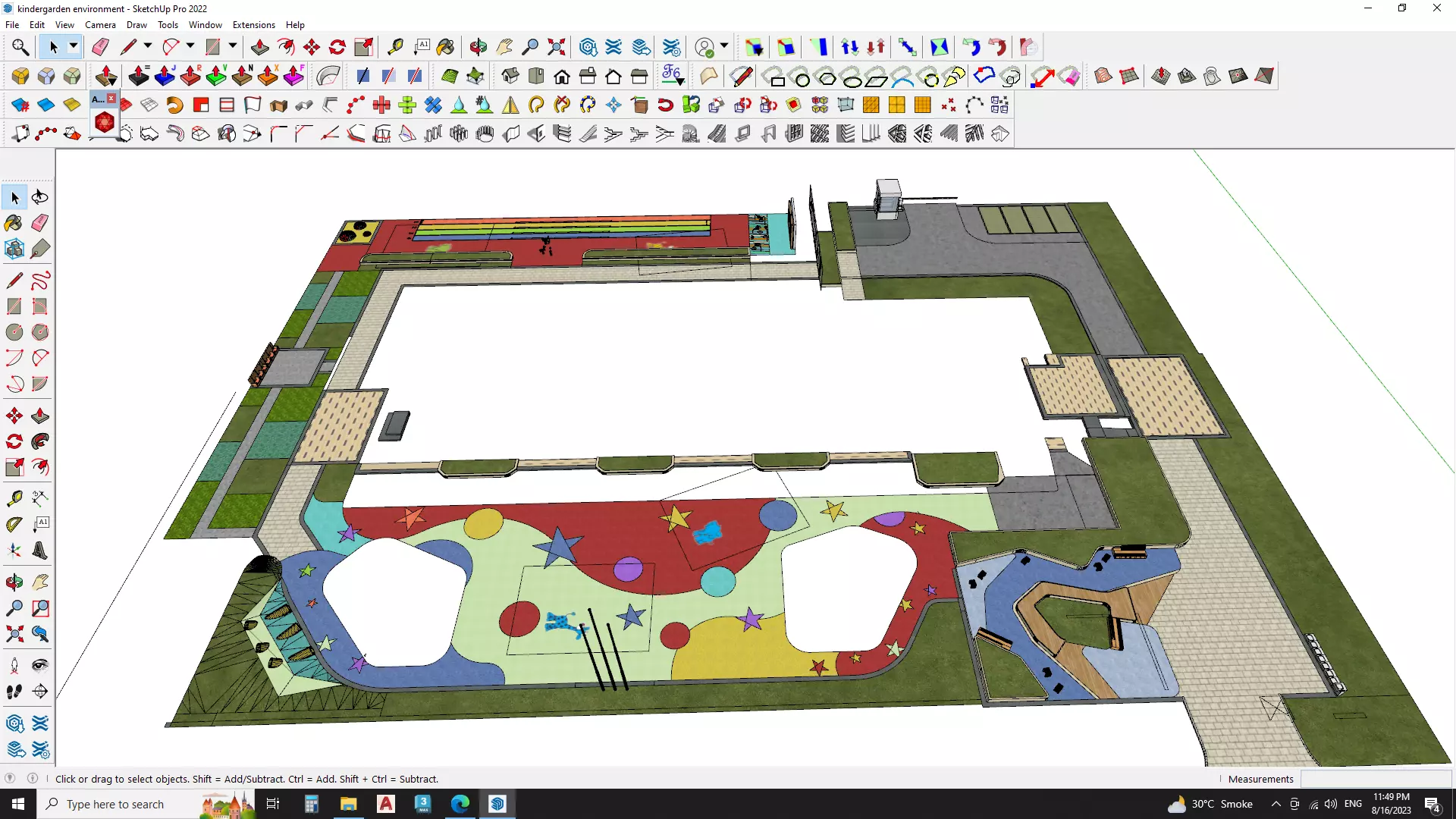 kindergarden environment 3d model 3D model