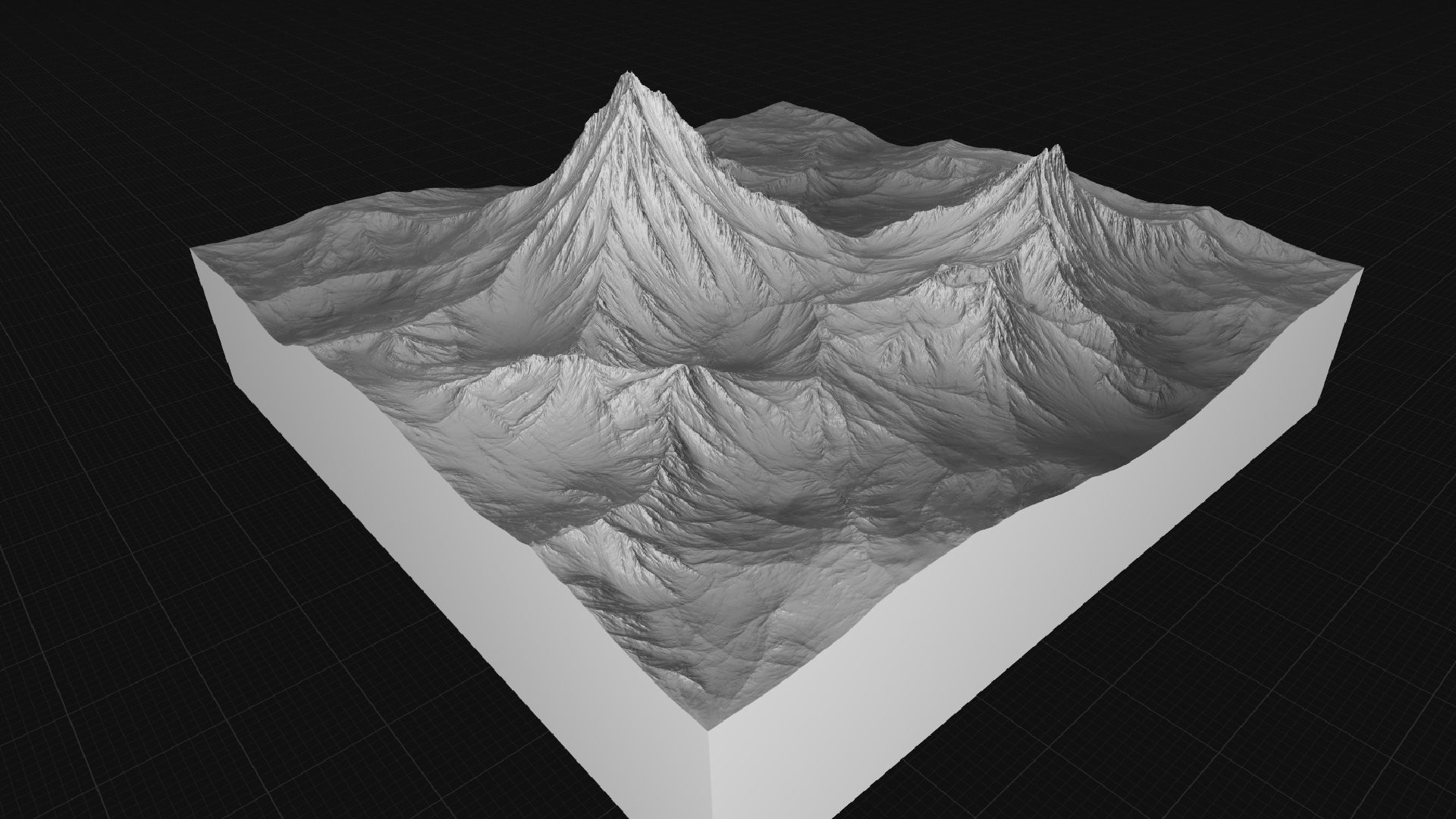 TERRAIN MOUNTAIN 04 4K 3D model_7