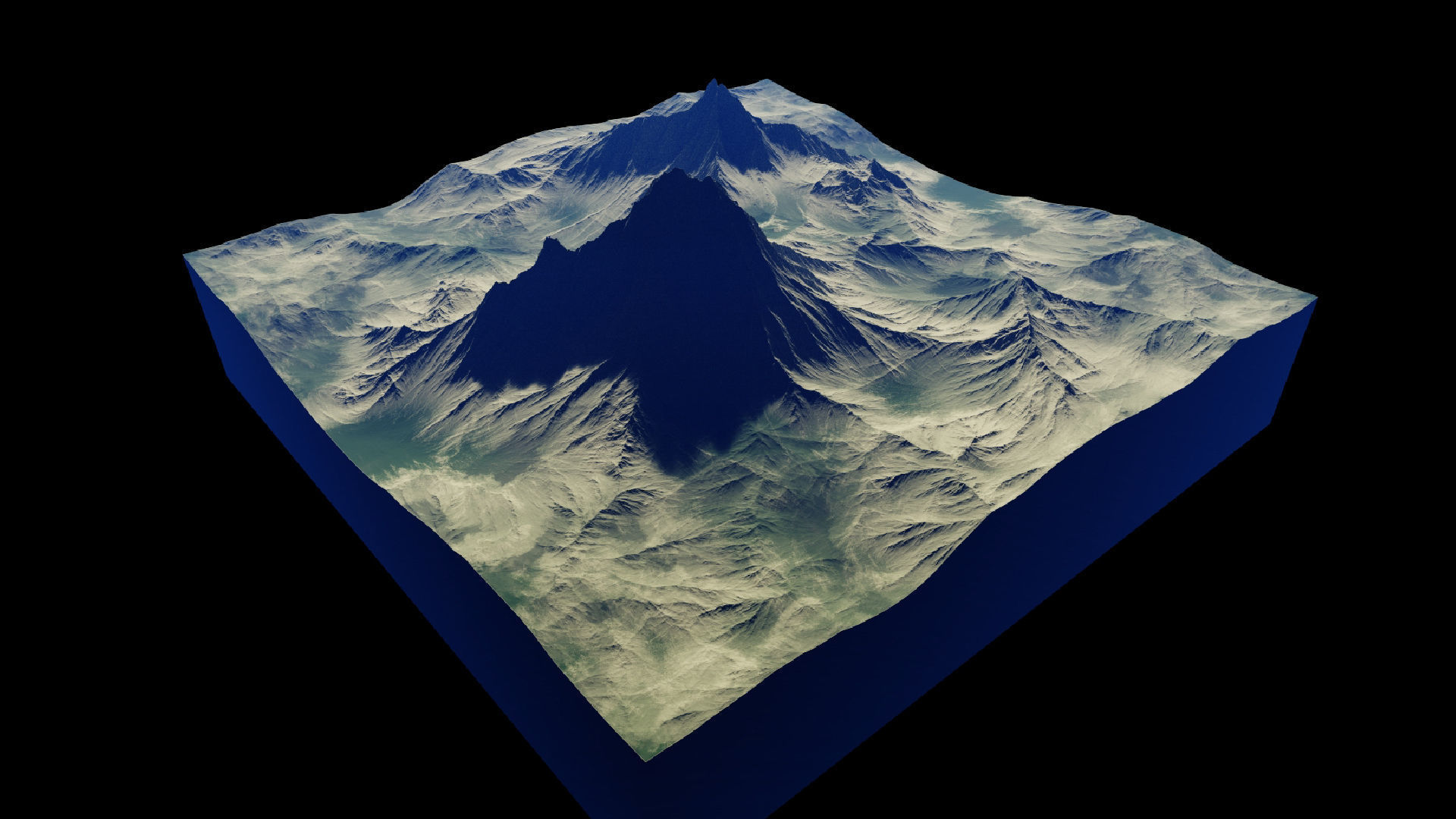 TERRAIN MOUNTAIN 04 4K 3D model_4