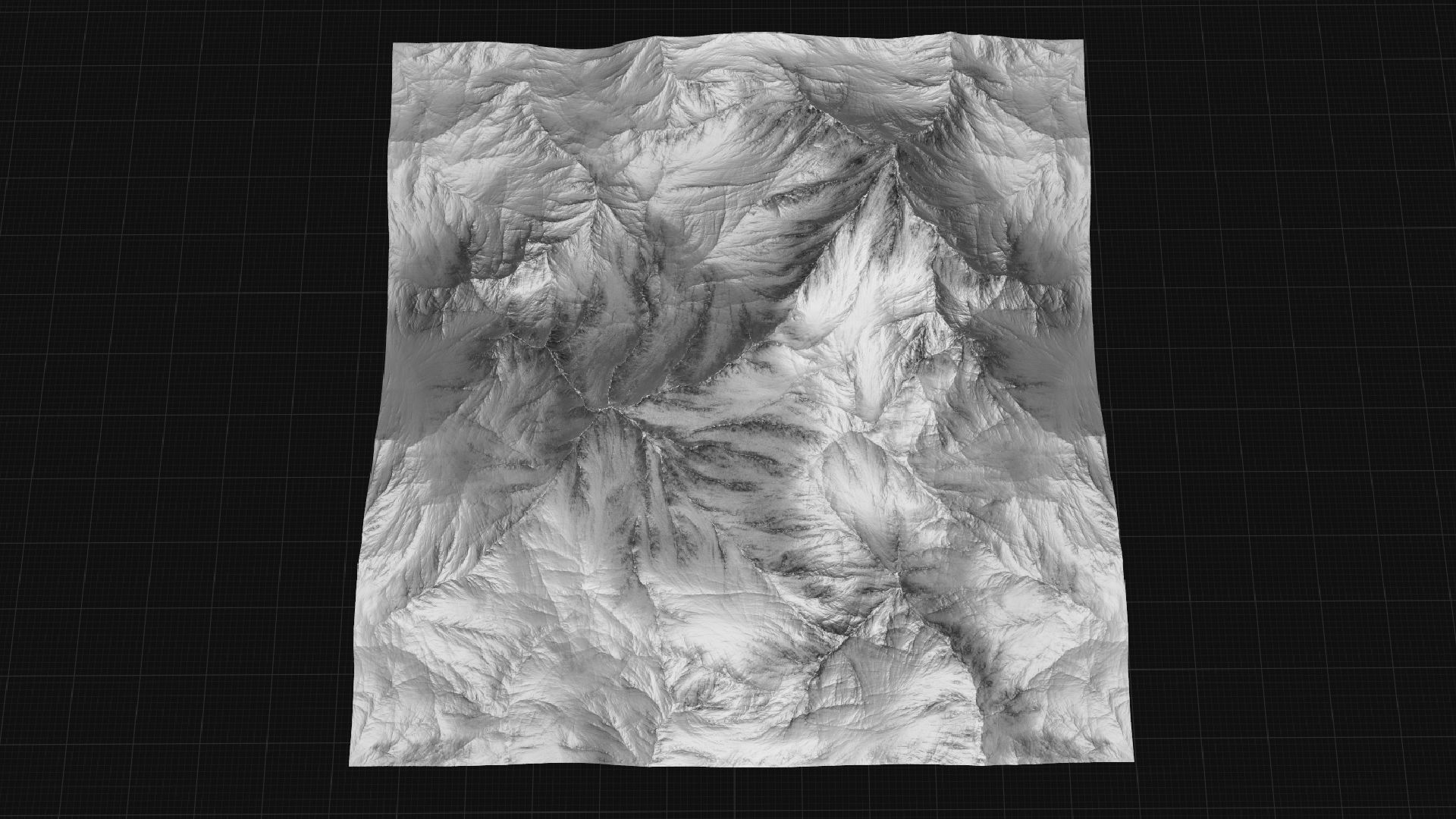 TERRAIN MOUNTAIN 04 4K 3D model_3