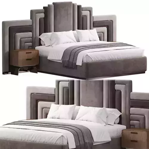  Hanami bed By REDECO 3D model