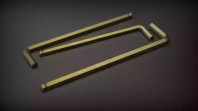 Allen Key 3D print model