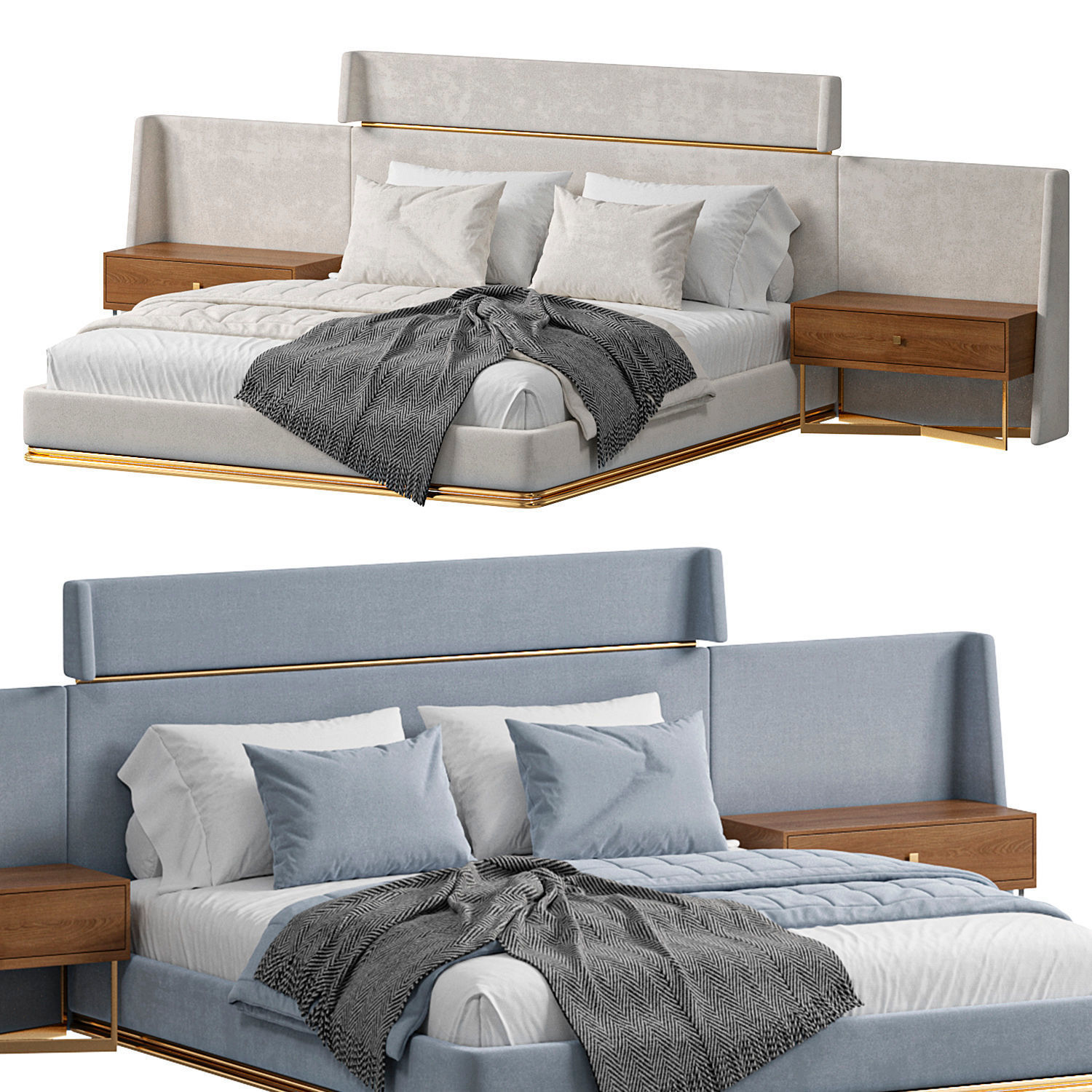 Preston  bed by Neopoliscasa 3D model_1