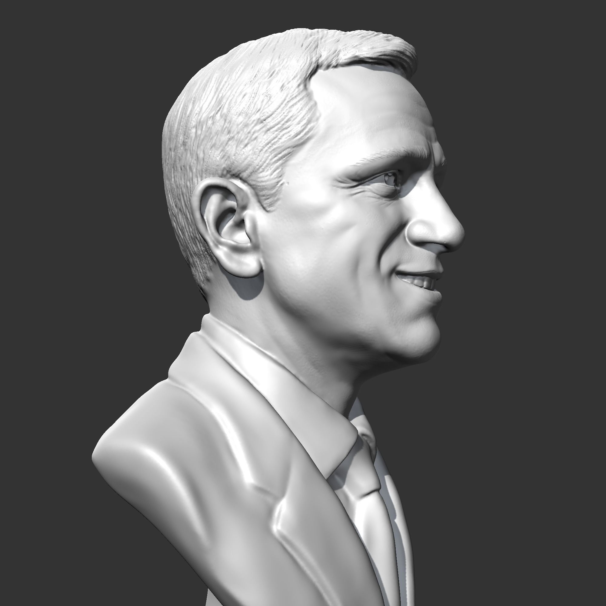 Daniel Craig 3D print model 3D print model_7