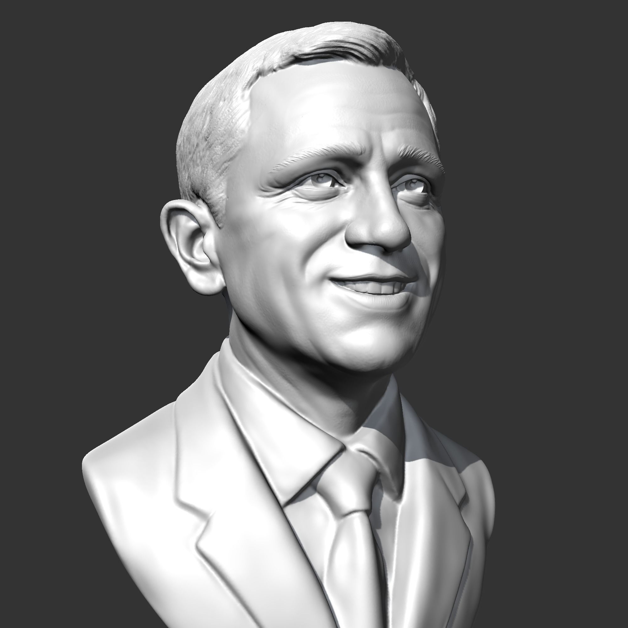 Daniel Craig 3D print model 3D print model_8