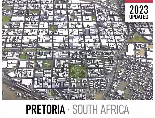Pretoria - 3D City