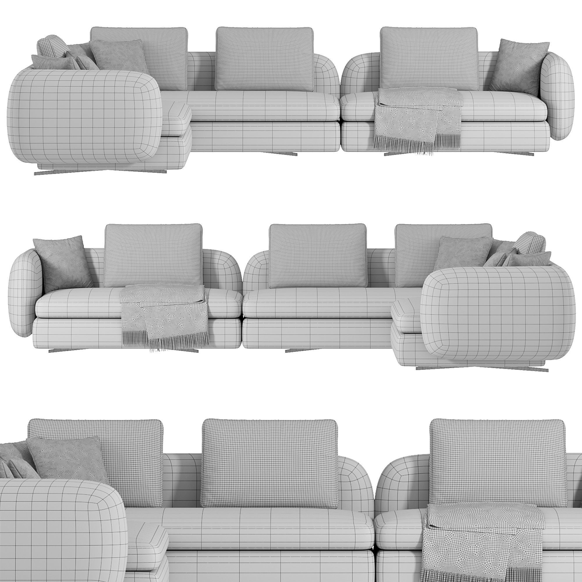 LISARA SOFA BY ARTIPIECES COLLECTION 3D model_2
