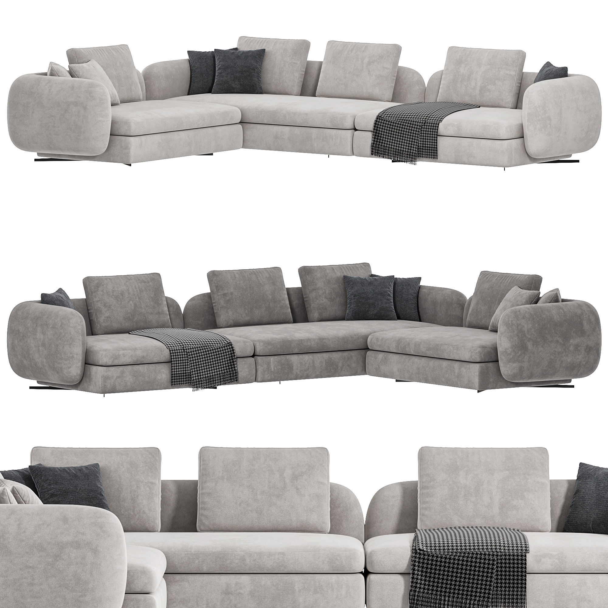 LISARA SOFA BY ARTIPIECES COLLECTION 3D model_1