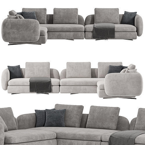 LISARA SOFA BY ARTIPIECES COLLECTION 3D model