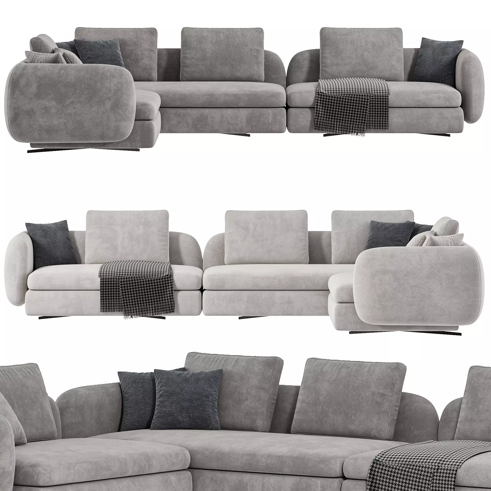 LISARA SOFA BY ARTIPIECES COLLECTION 3D model_0
