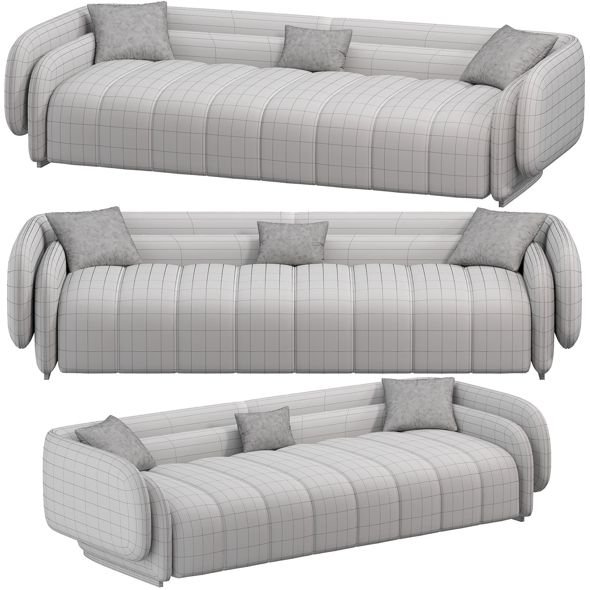 DISARA sofa by Artipieces 3D model_2