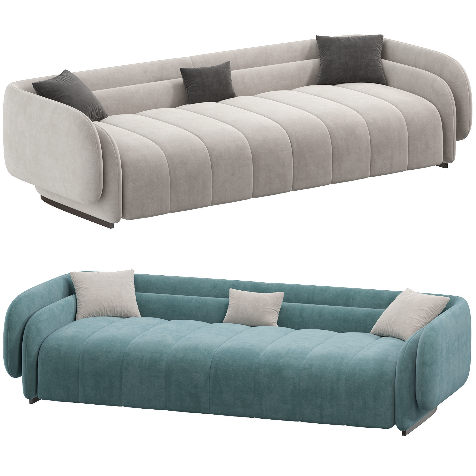 DISARA sofa by Artipieces 3D model_1