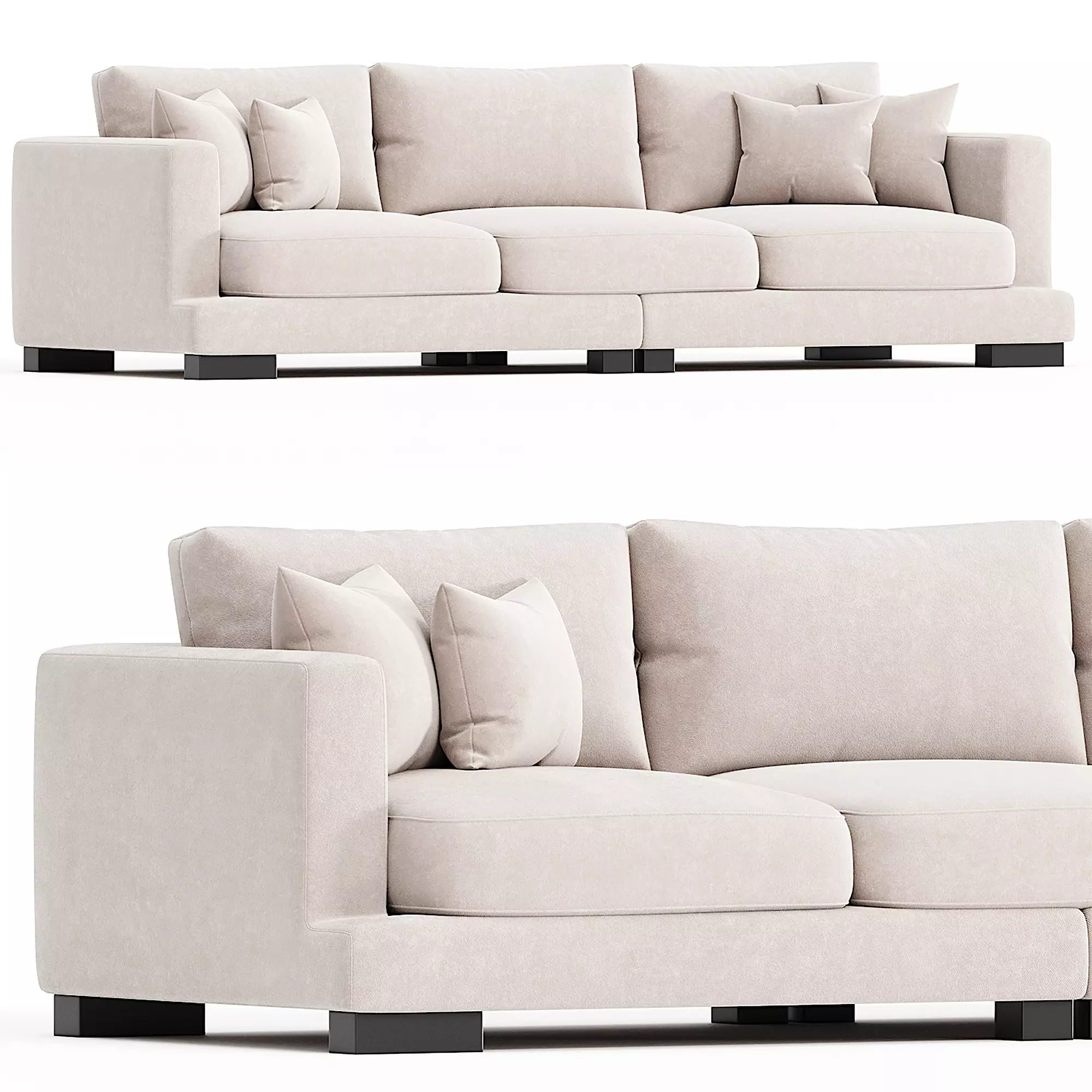 Sofa Tuscany 3d model  3D model_0