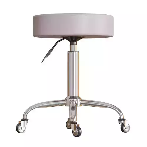 Medical Stool Low-poly 3D model