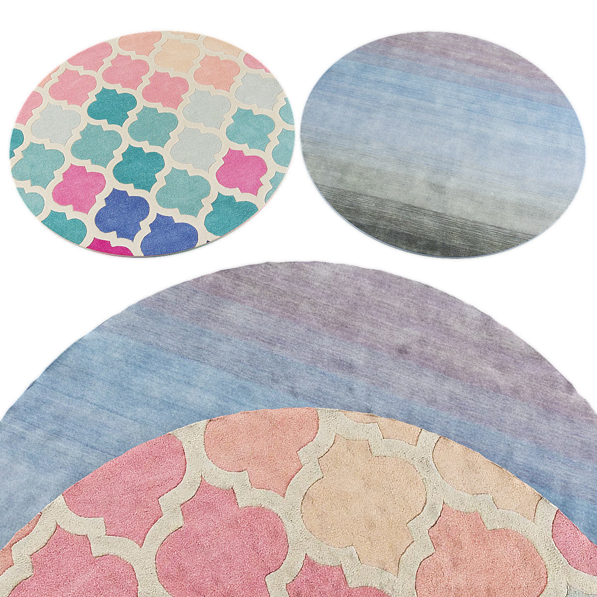 Rug486 Low-poly 3D model_1