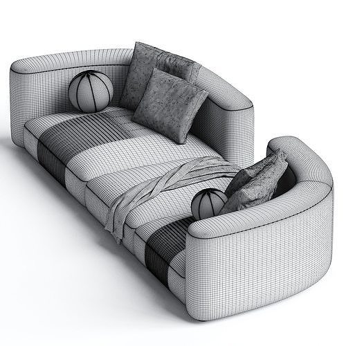ARTIPIECES ROMINA sofa 3D model 3
