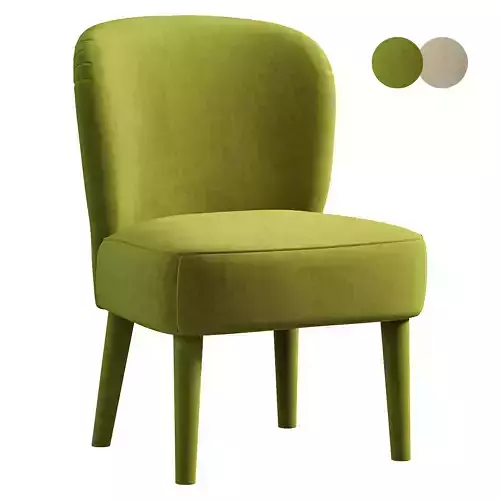 CLOE GREEN CHAIR by Black Tie
