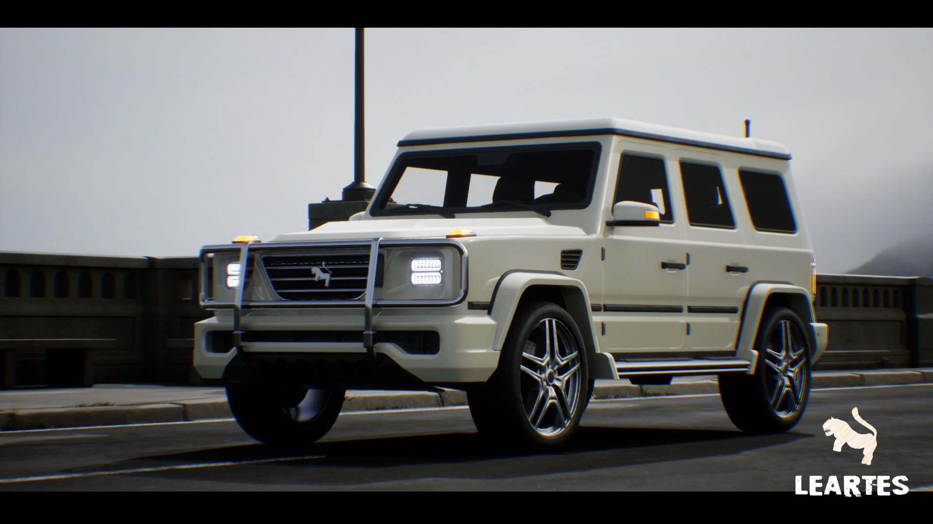 SUV 01 Driveable Animated Realistic Low-poly 3D model_12