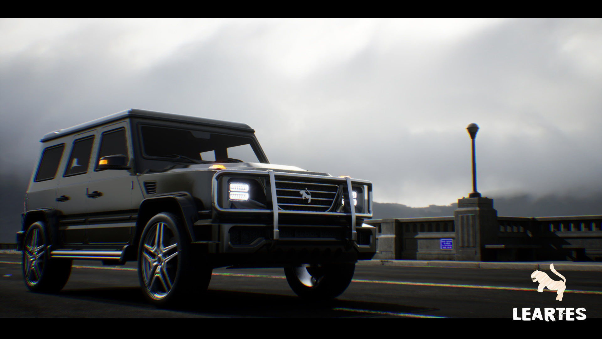 SUV 01 Driveable Animated Realistic Low-poly 3D model_8