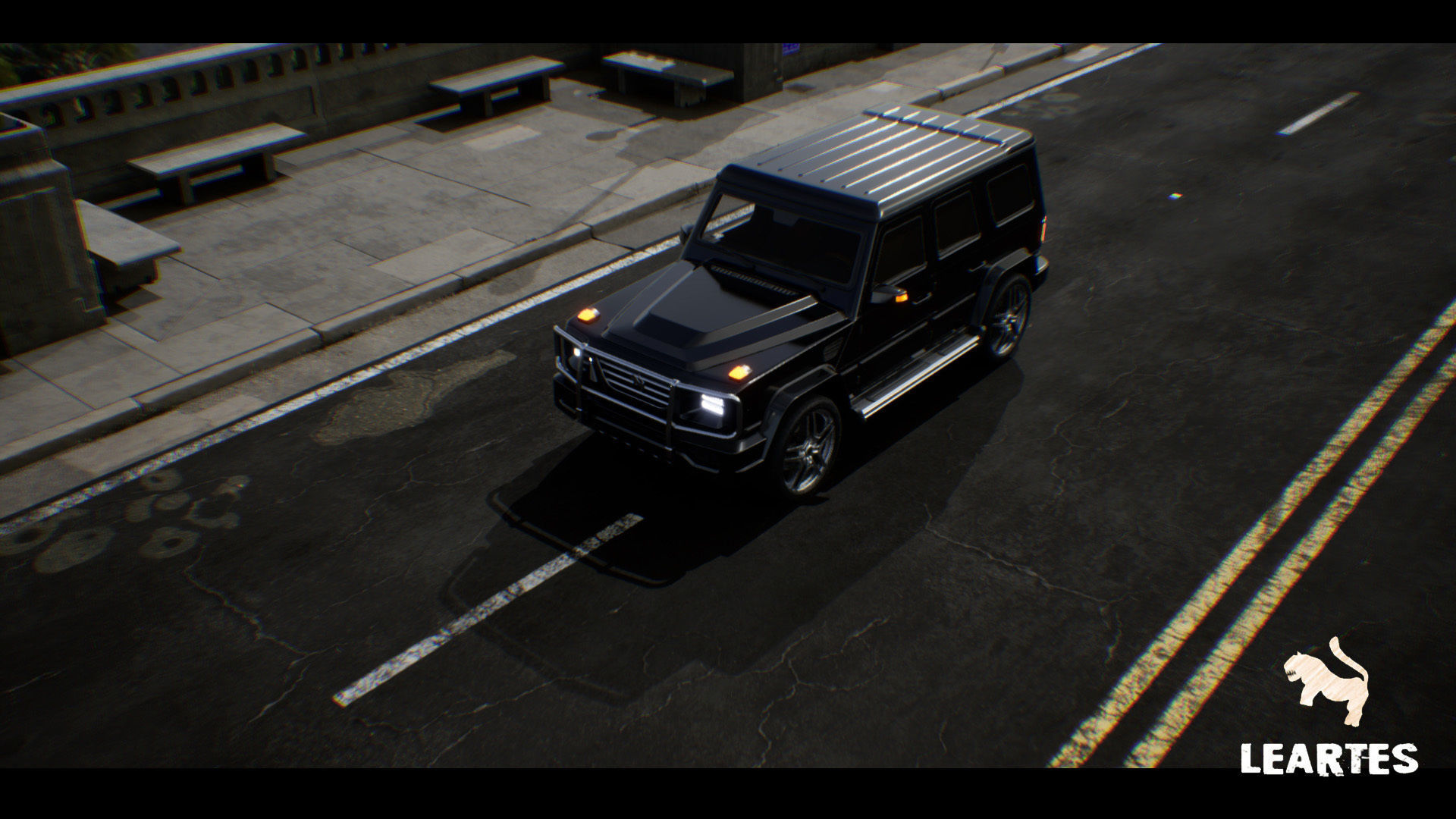 SUV 01 Driveable Animated Realistic Low-poly 3D model_6