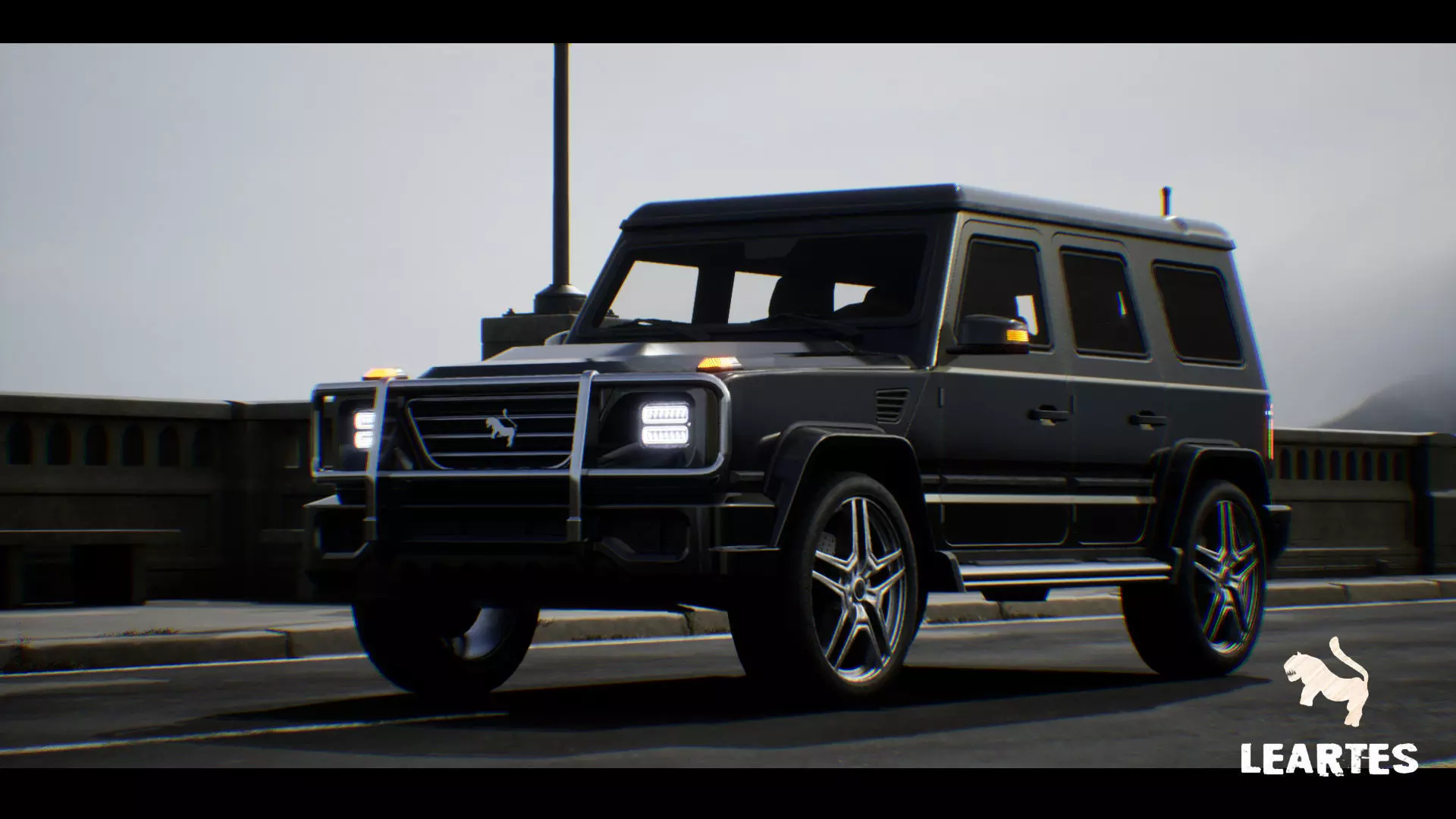 SUV 01 Driveable Animated Realistic Low-poly 3D model_0