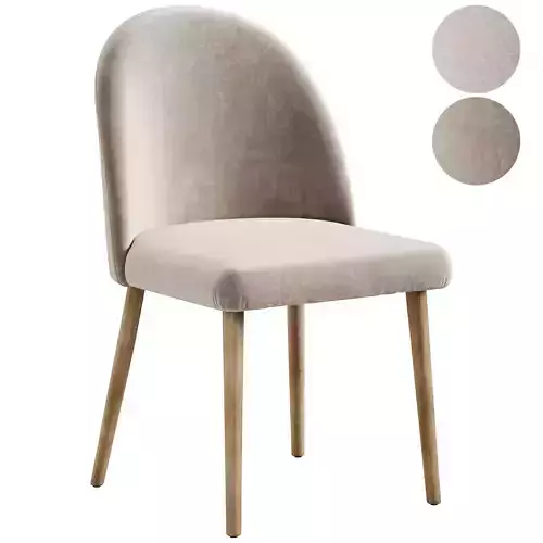 Bloom Beige Chair By Luxy