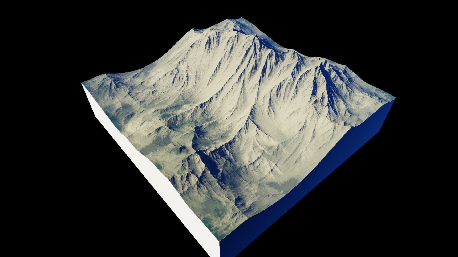TERRAIN MOUNTAIN 06 4K 3D model_4