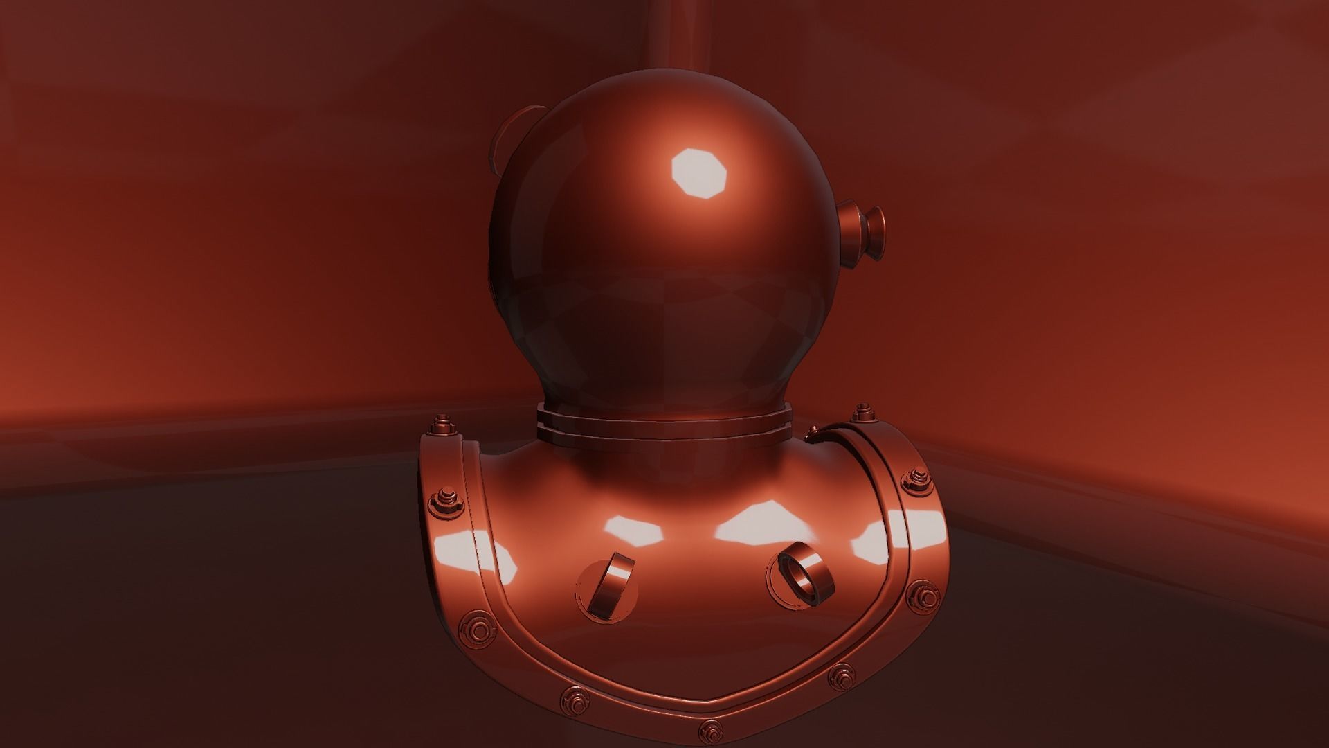 Diving Helmet 3D model_76