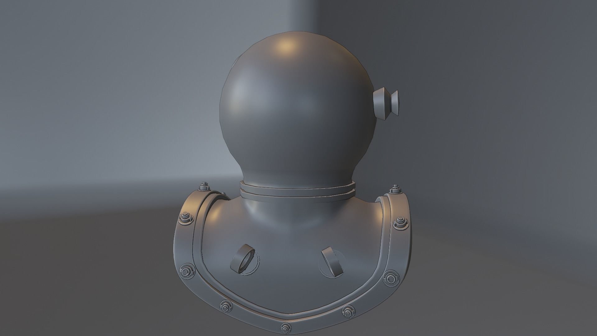 Diving Helmet 3D model_52
