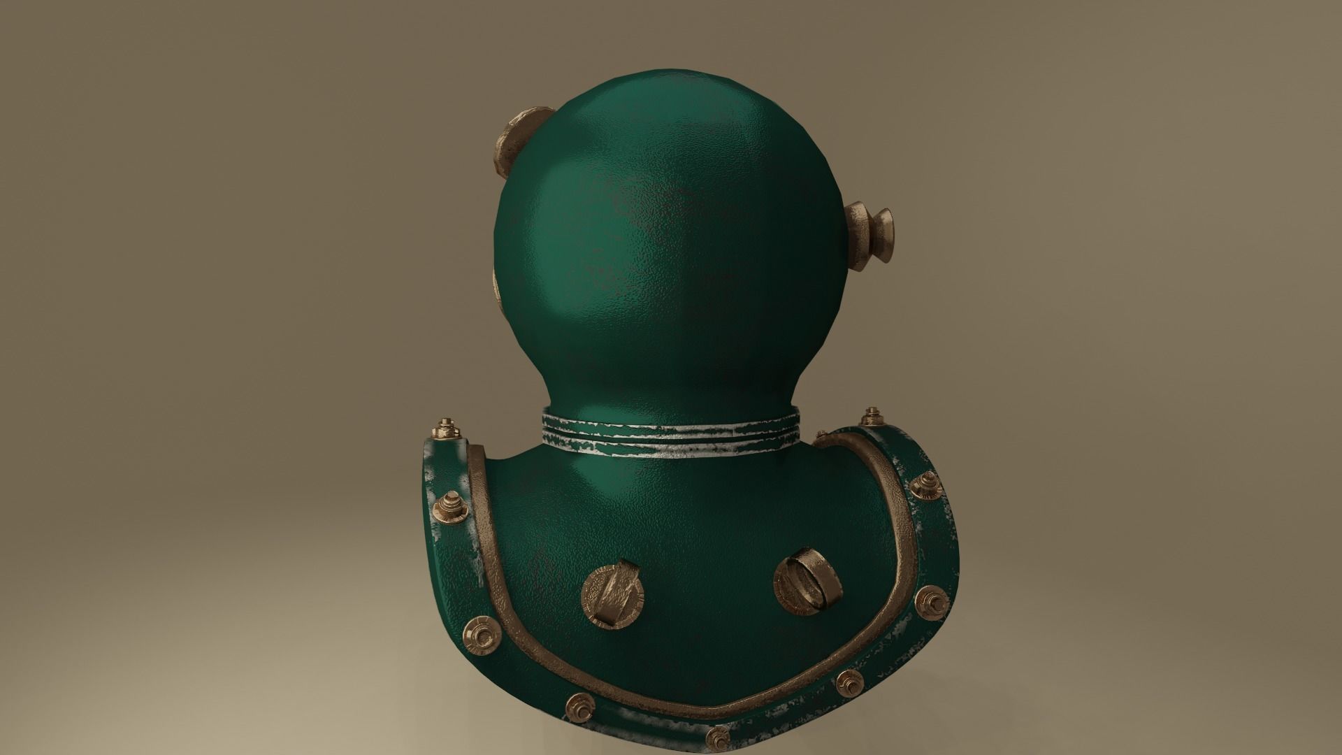 Diving Helmet 3D model_17