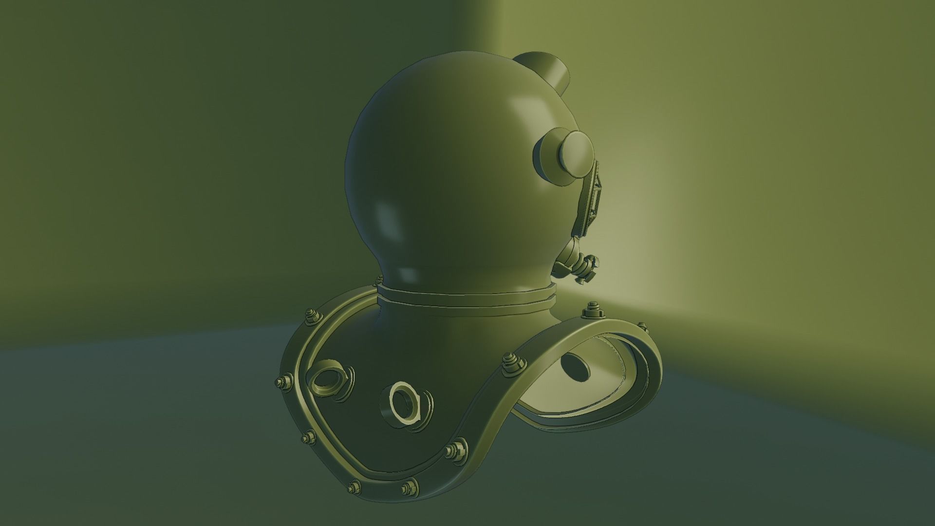 Diving Helmet 3D model_64