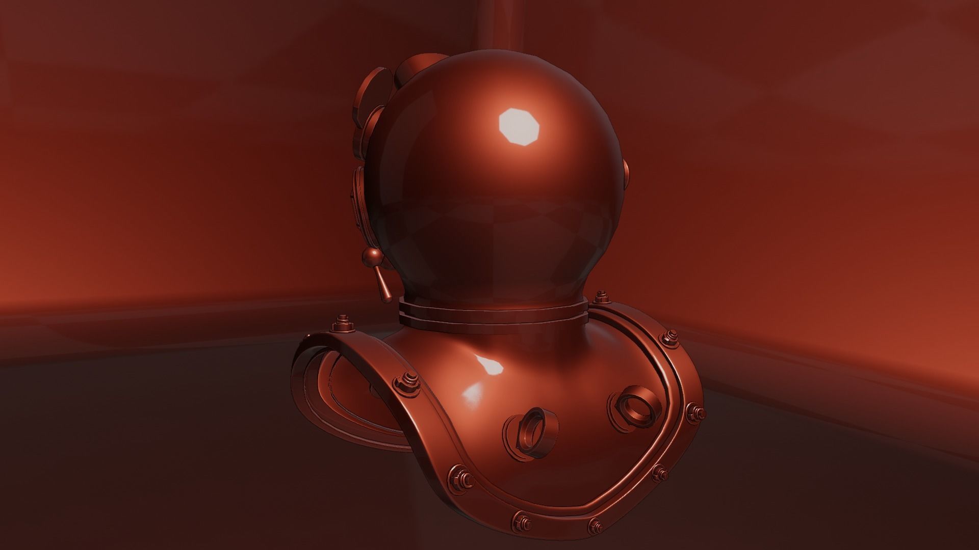 Diving Helmet 3D model_57