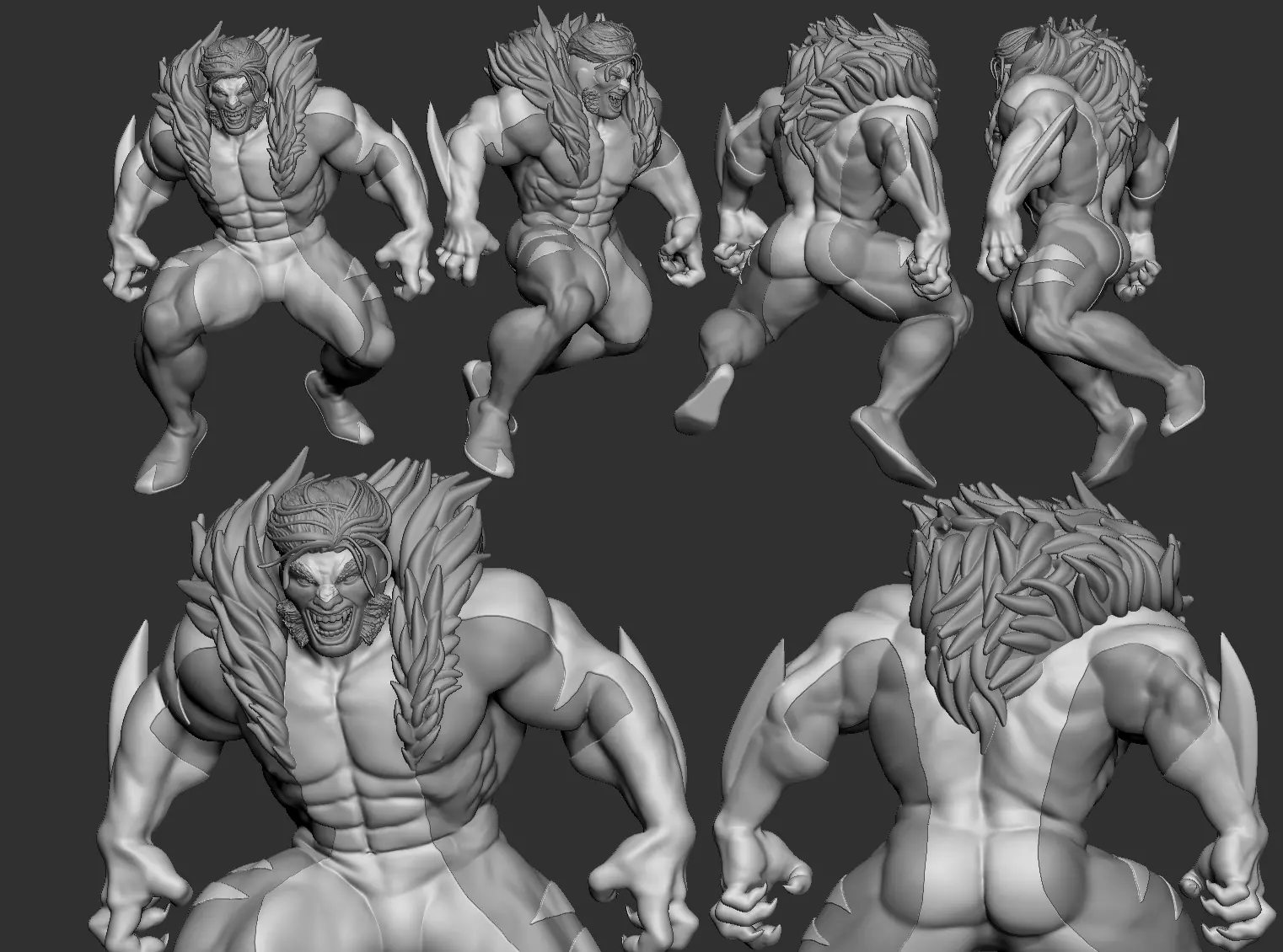 SABERTOOTH 3D PRINT STL file 3D print model