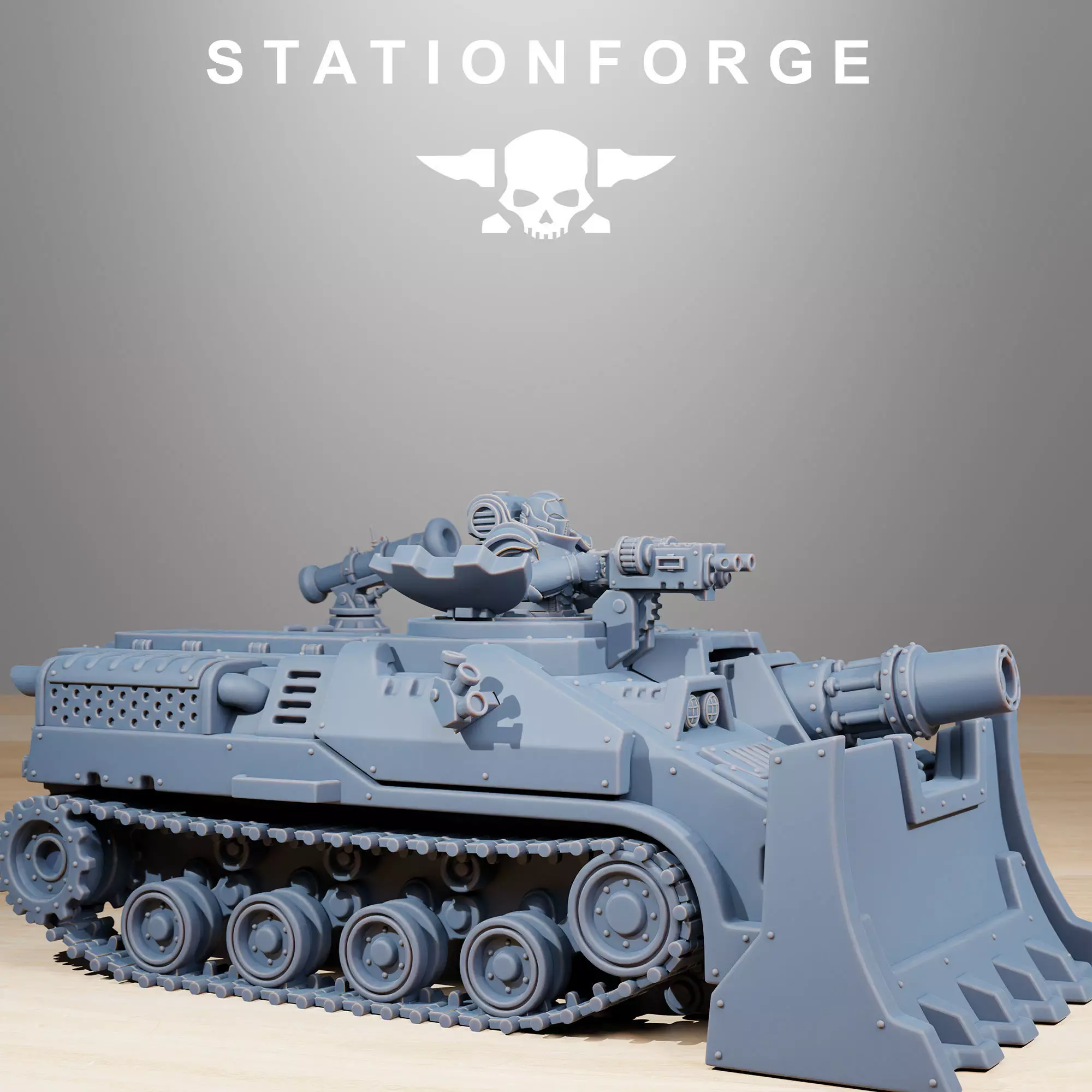 Socratis Vanguard Tank 3D print model