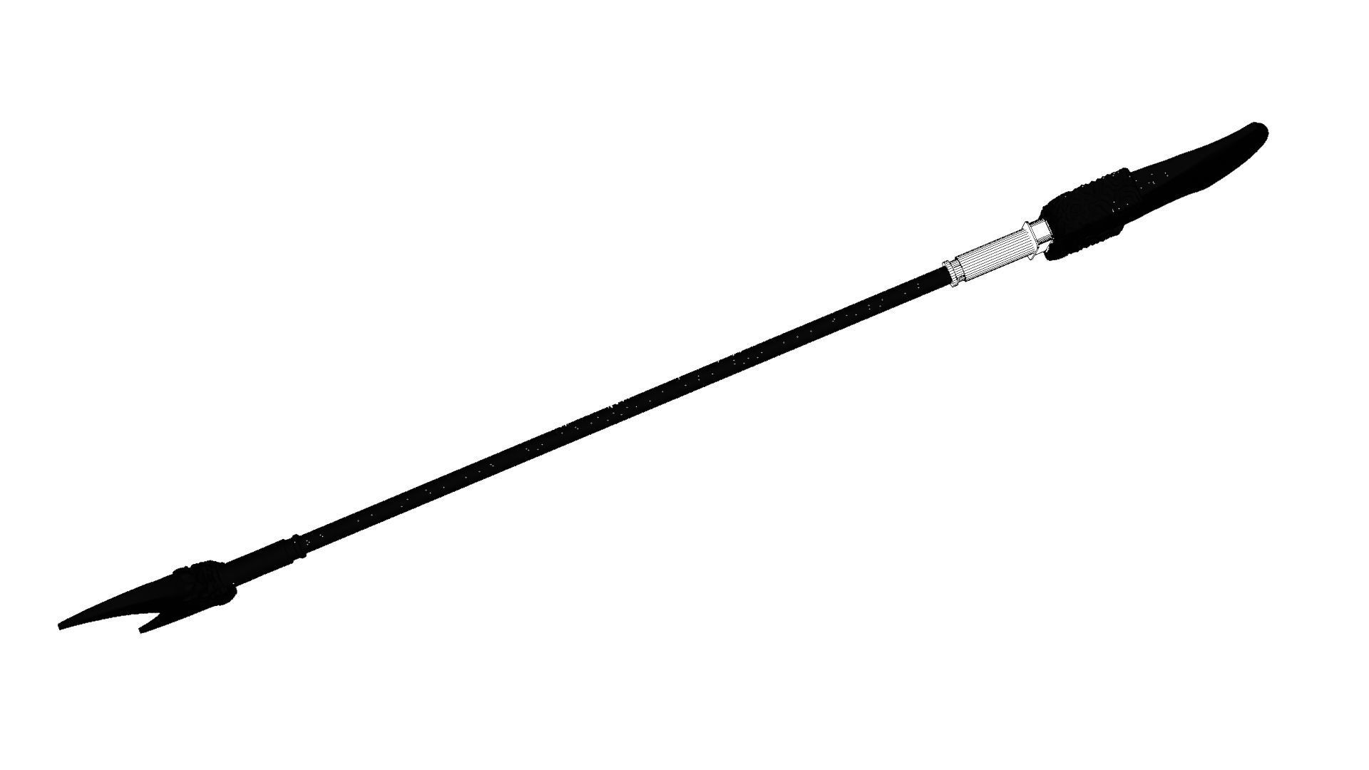 Lu zhishens weapon 3d printable 3D model_11