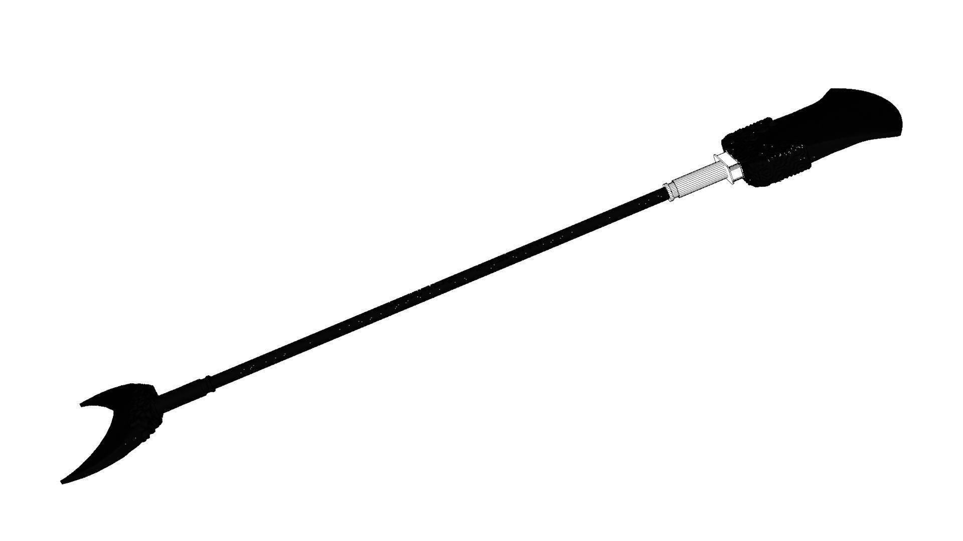 Lu zhishens weapon 3d printable 3D model_15