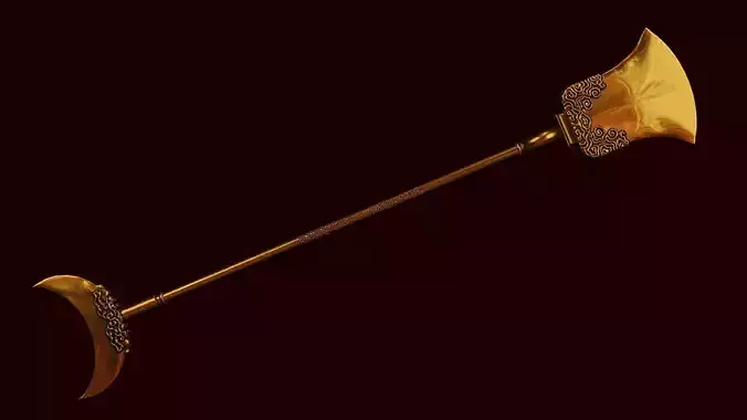 Lu zhishens weapon 3d printable 3D model
