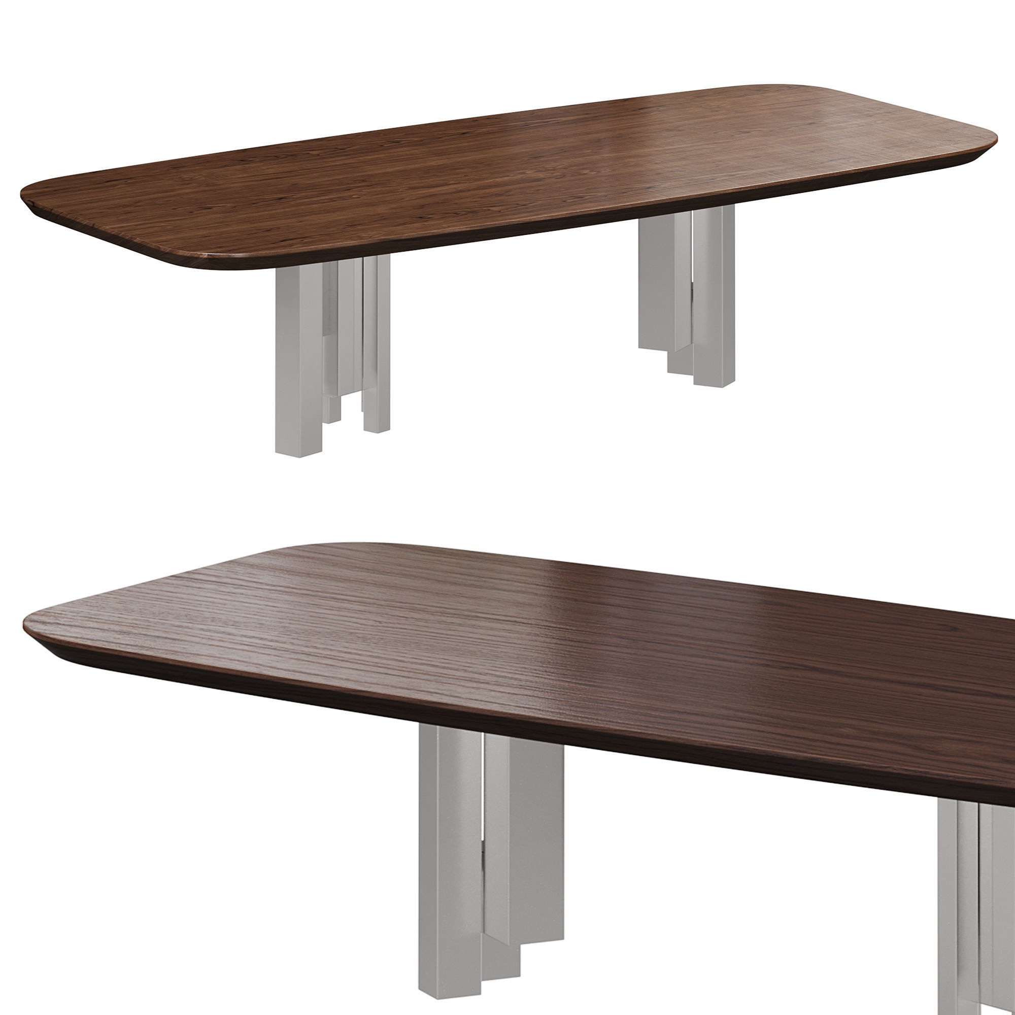 Skyline wood  3D model_1