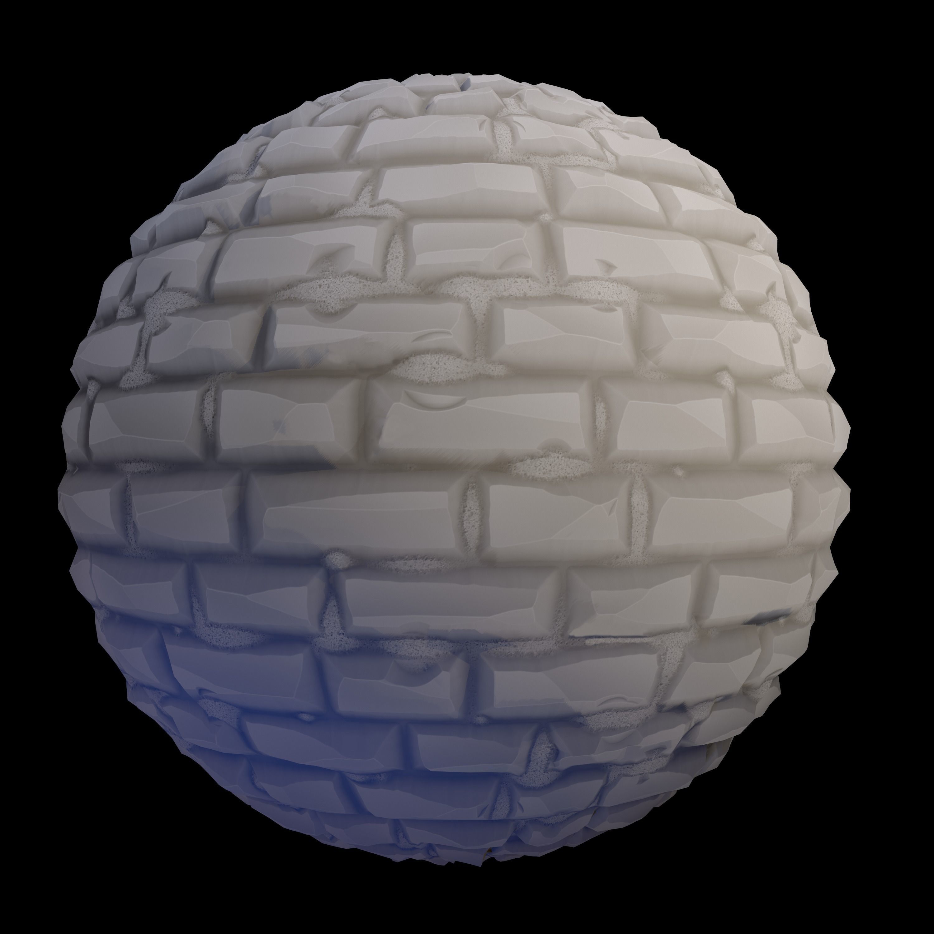 Stylized Brick - PBR Texture Texture_3