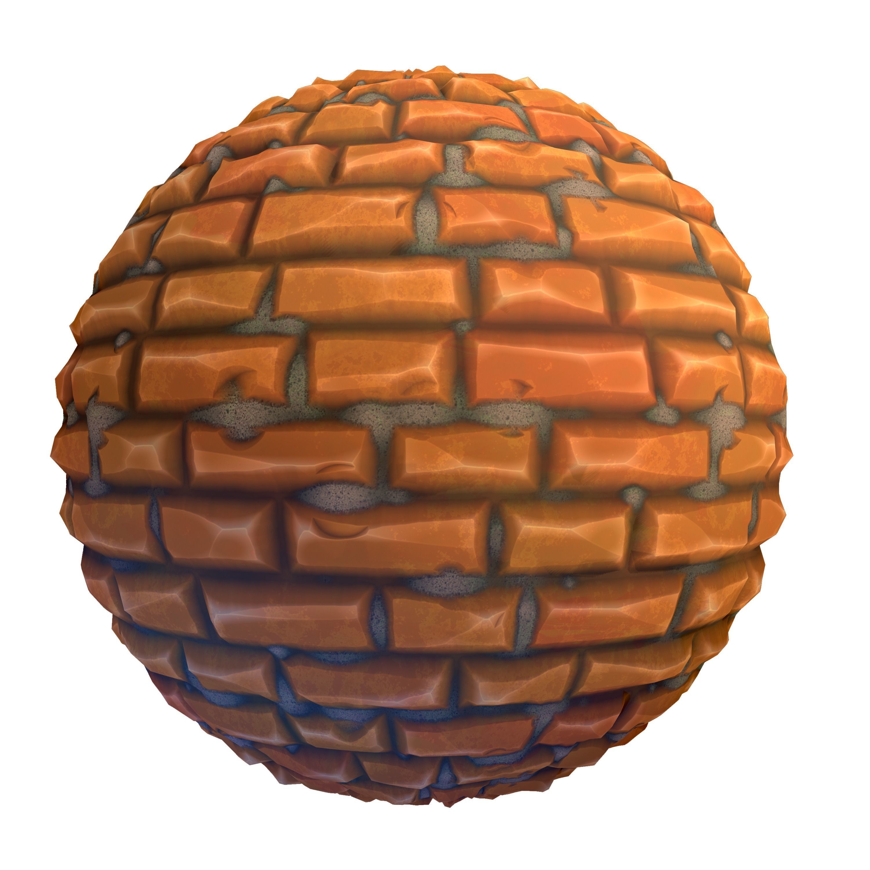 Stylized Brick - PBR Texture Texture_2