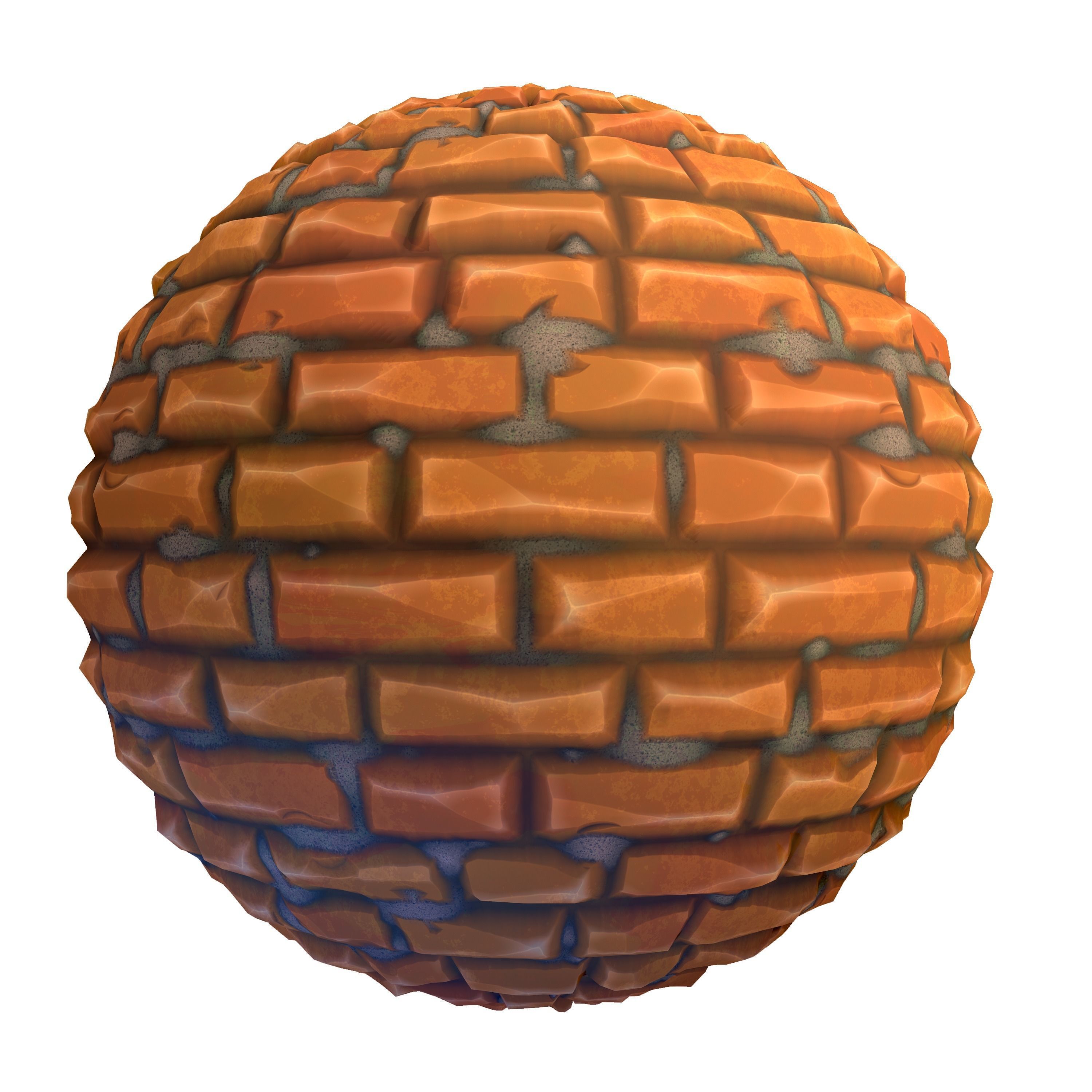 Stylized Brick - PBR Texture Texture_1